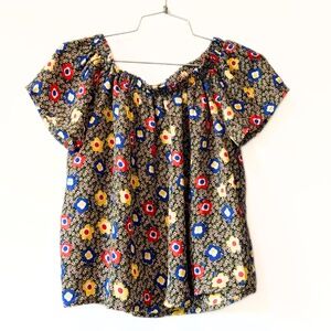 Compañía Fantástica Boho Floral Print Top Size M